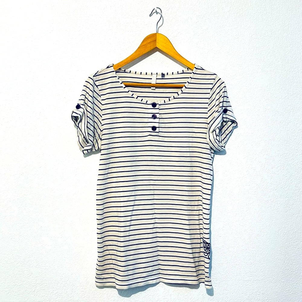 Vintage RVCA Henley Tee